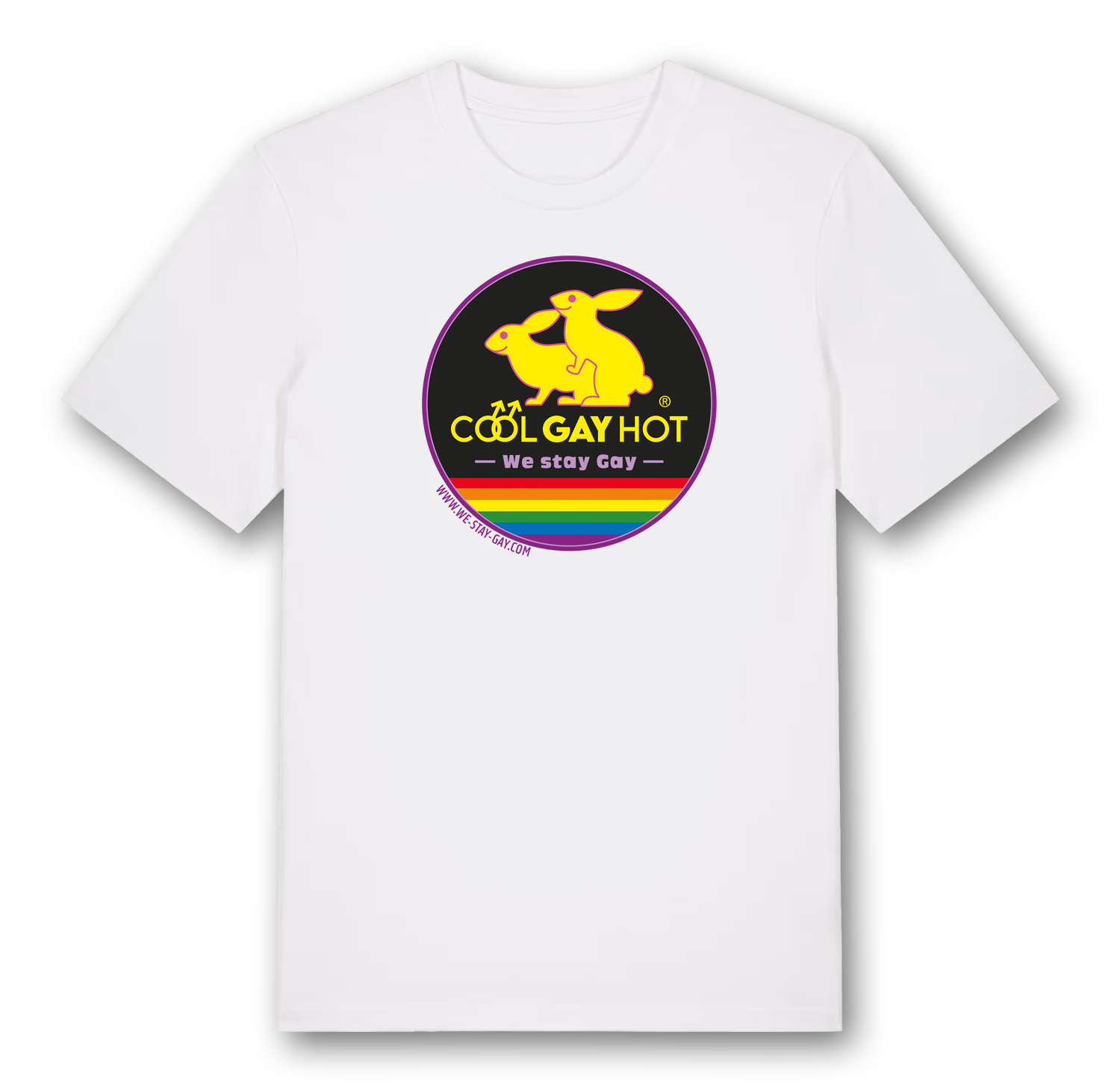 Weißes Shirt – Cool Gay Hot